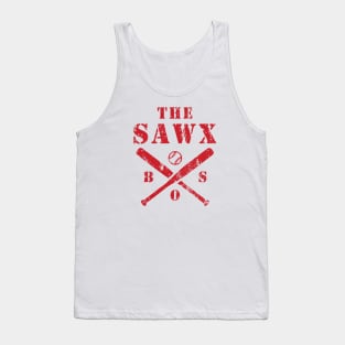 The sawx Boston red Sox baseball team Tank Top